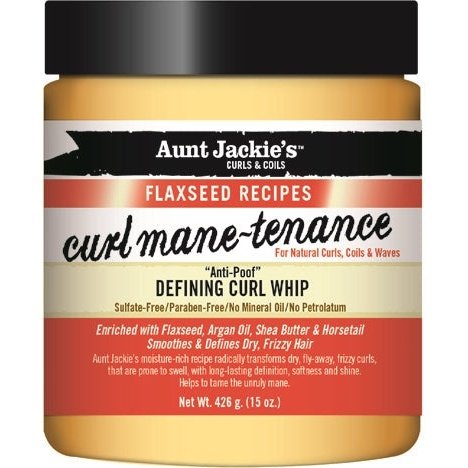 Aunt Jackie's Flaxseed Curl Mane-Tenace Defining Curl Whip 15 oz.