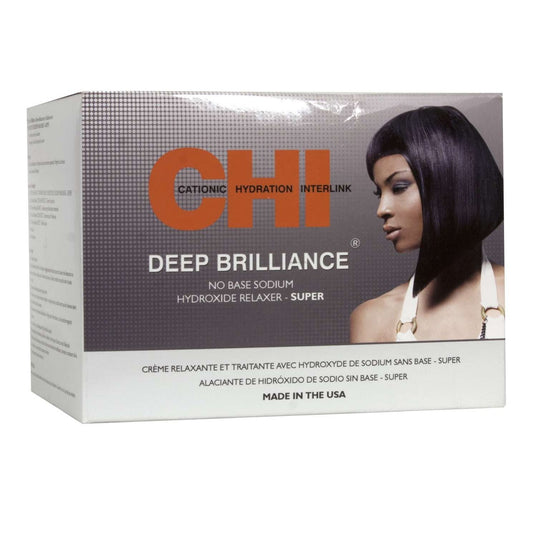 Chi Deep Brilliance No Lye Relaxer Kit  Super