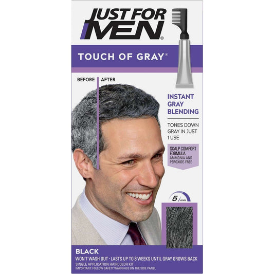 Sólo para hombres Touch Of Grey Negro