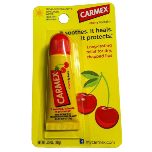 Carmex Daily Care Cerry Flavor With Spf 15 Blister Pack Squeeze Tube