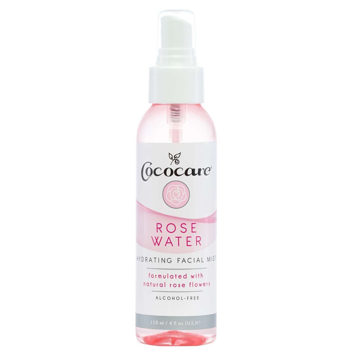 Bruma facial hidratante de agua de rosas Cococare