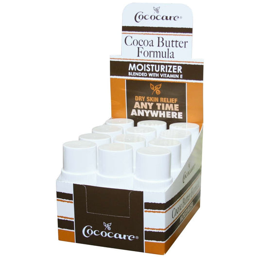 Cococare Manteca De Cacao Vitamina E Stick Display 12 Piezas