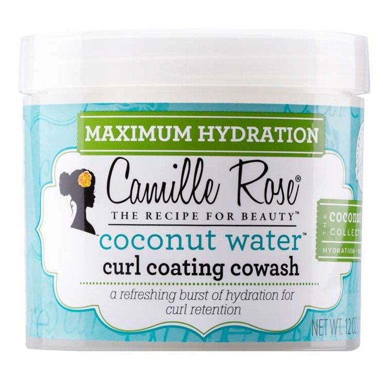 Camille Rose Co-lavado con revestimiento para rizos y agua de coco