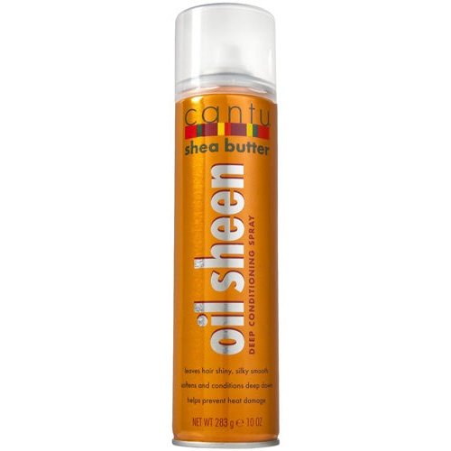 Spray para el cabello con brillo de aceite de manteca de karité Cantu, 10 oz.