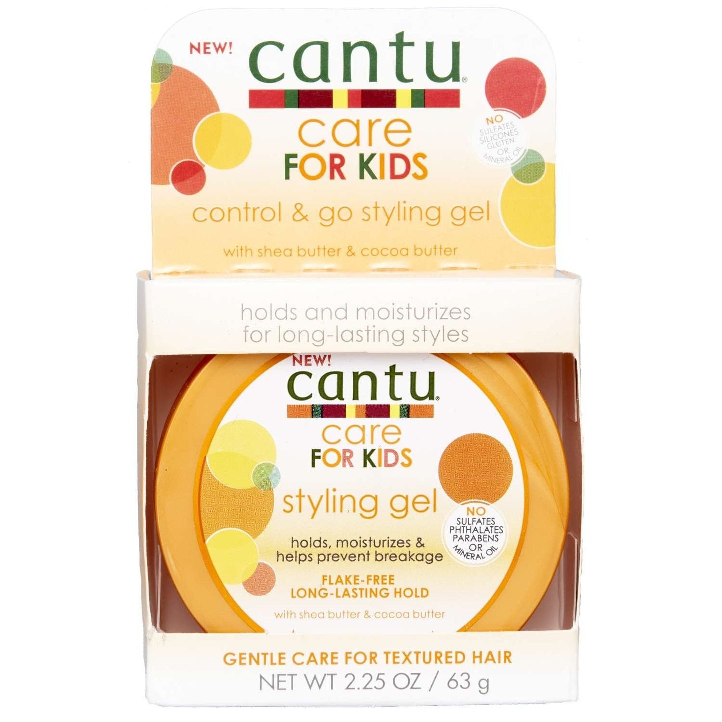 Gel de peinado Cantu Care For Kids