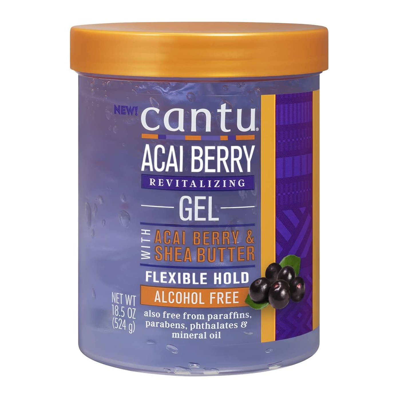 Gel de peinado Cantu Acai Berry