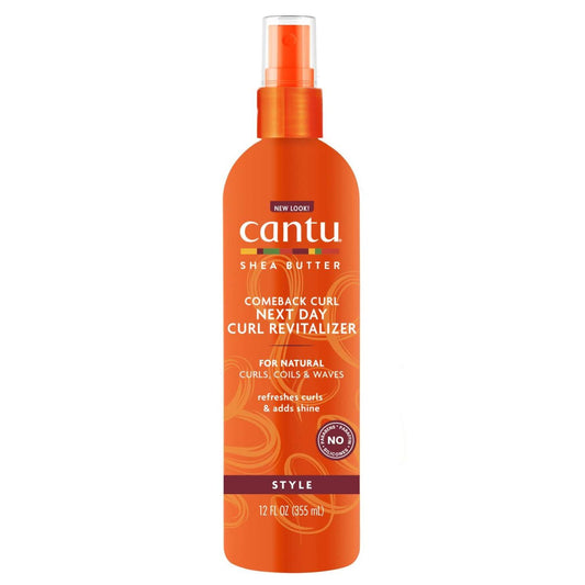Cantu Shea Butter For Natural Hair Comeback Curl Next Day Curl Revitalizer