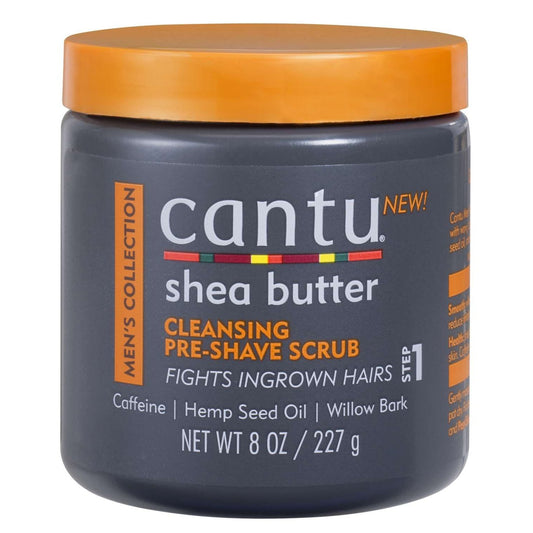 Cantu Shea Butter Mens Collection Cleansing Pre-Shave Scrub