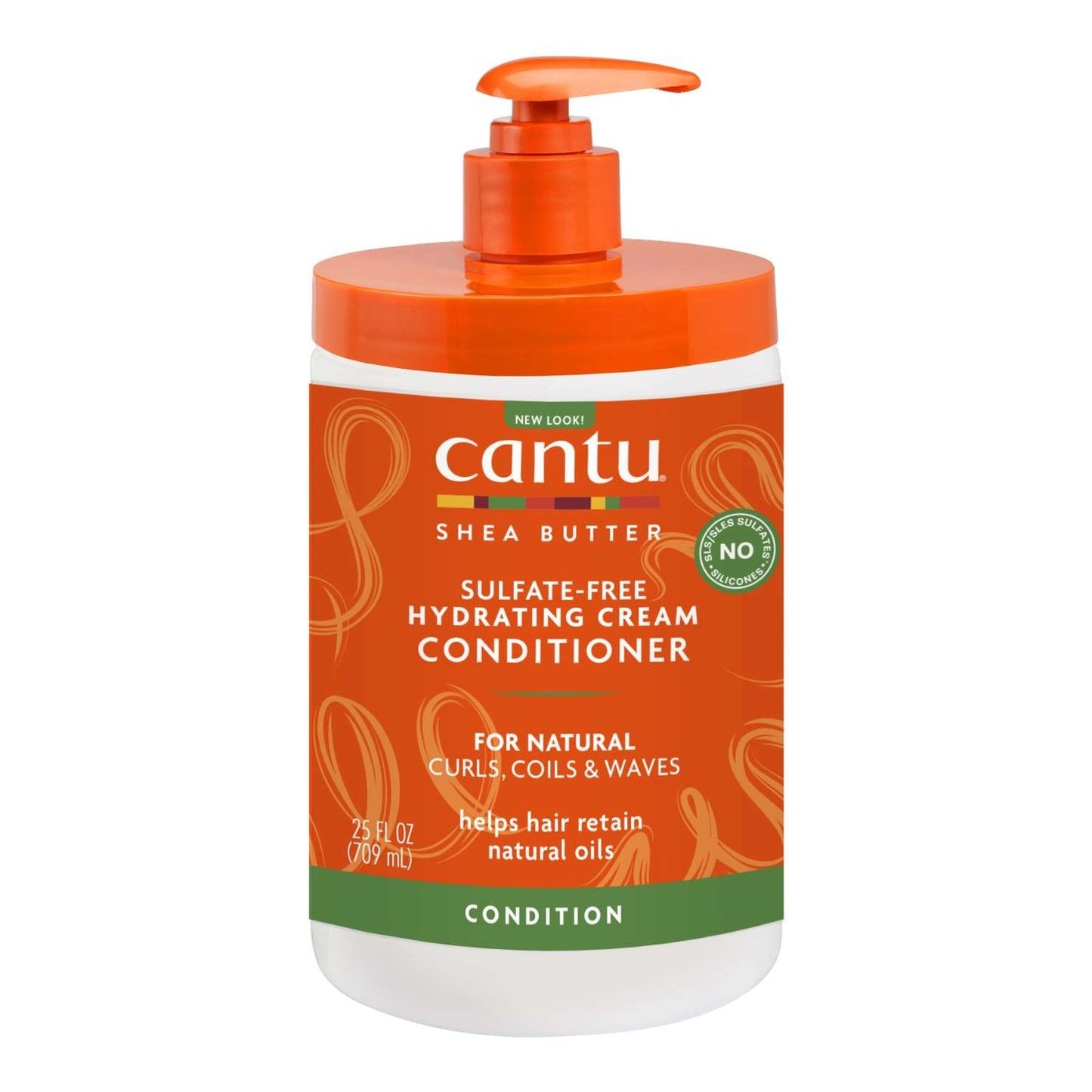 Cantu Shea Butter For Natural Hair Sulfate-Free Hydrating Cream Conditioner 25 oz.