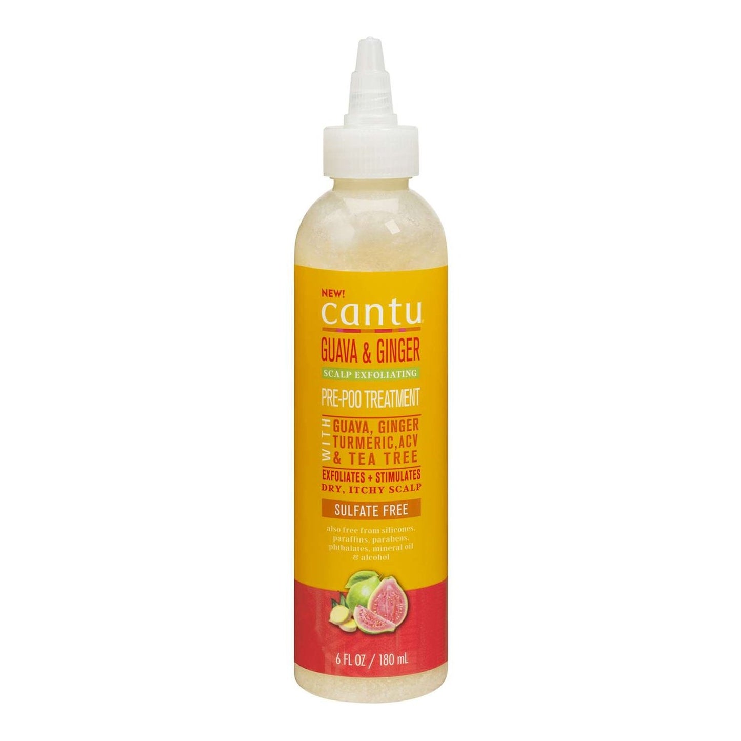 Cantu Guava  Ginger  Scalp Exfoliating Pre-Poo Treatment