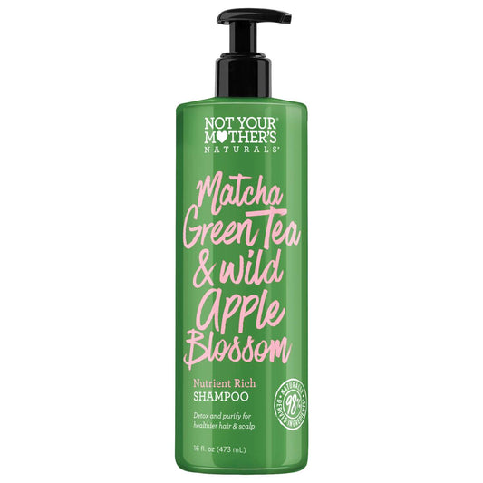 Not Your Mother Natural Matcha Green Tea  Wild Apple Blossom Shampoo