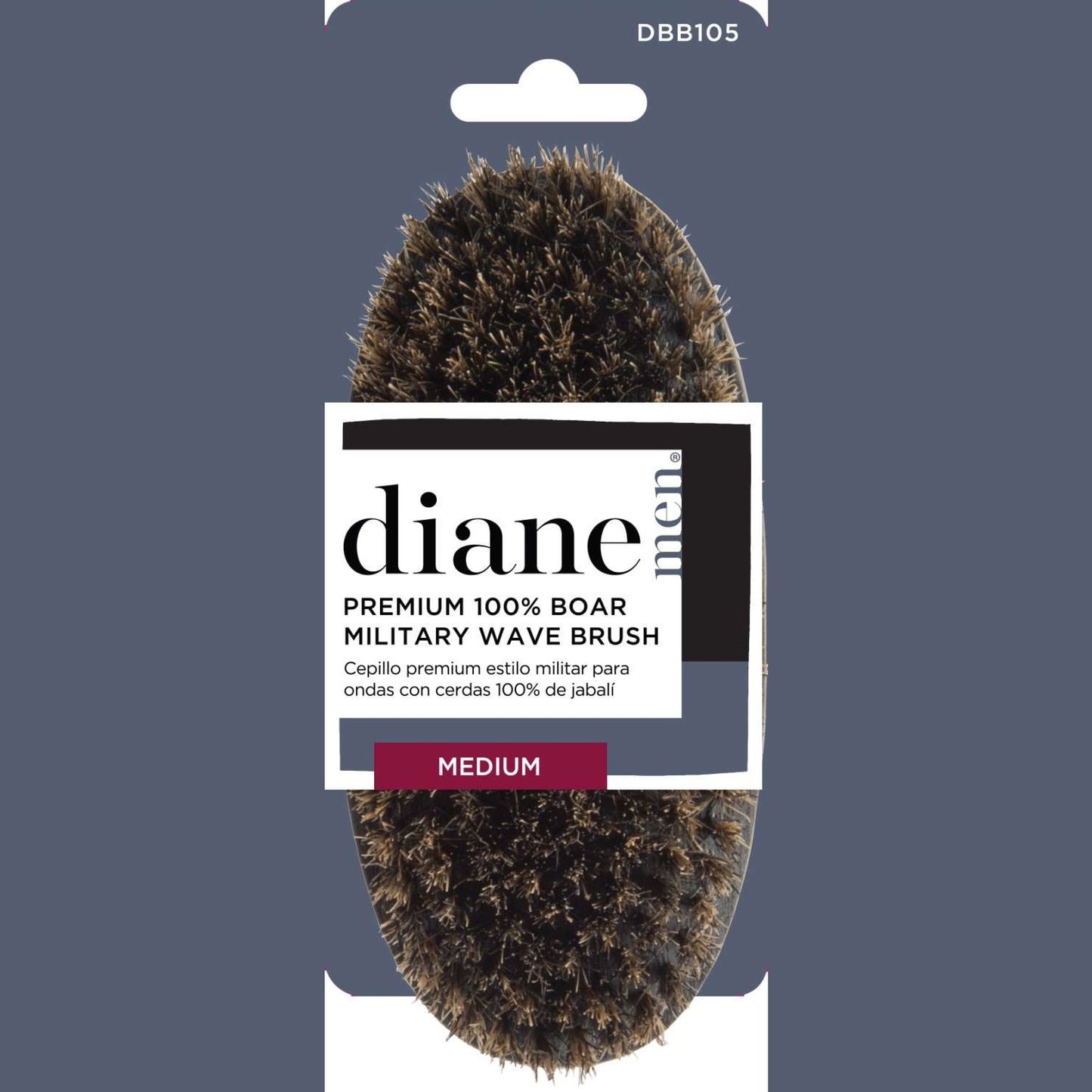 Diane Brush 100 por ciento de palma de jabalí