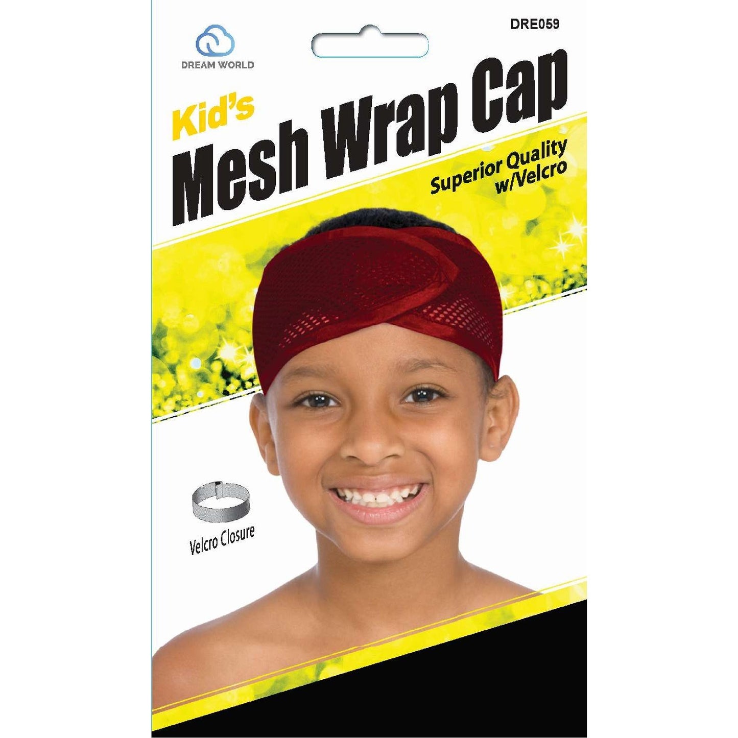 Dream Kid-Mesh Wrap Cap Velcro