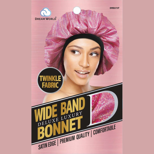 Dream Women Wide Band Bonnet Satin