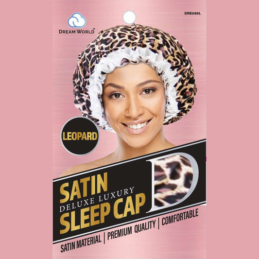 Dream Women-Satin Sleep Cap Floral