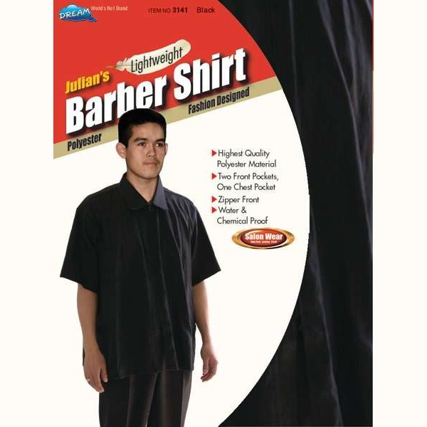 Dream Salon Wear -Barber Shirt Black