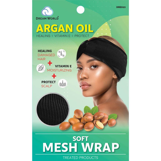 Dream Argan Oil Mesh Wrap Cap Velcro