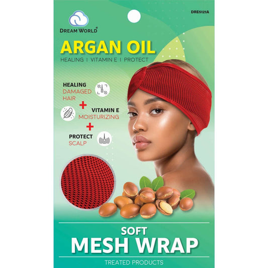 Dream Argan Oil Mesh Wrap Cap Velcro