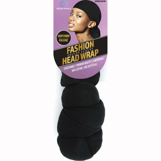 Dream Women Head Wrap Knotted Black