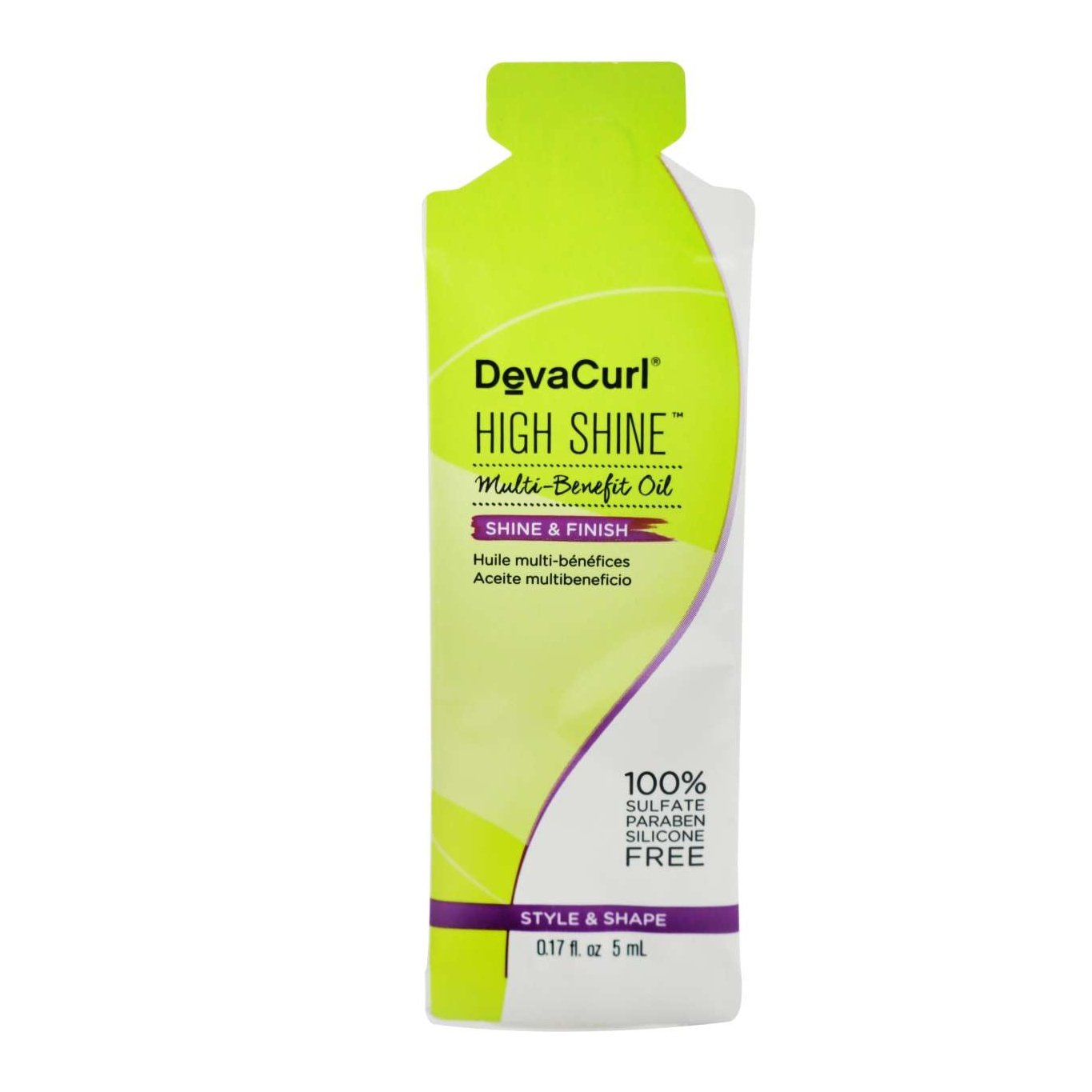 Paquete de aceite multibeneficio Devacurl High Shine