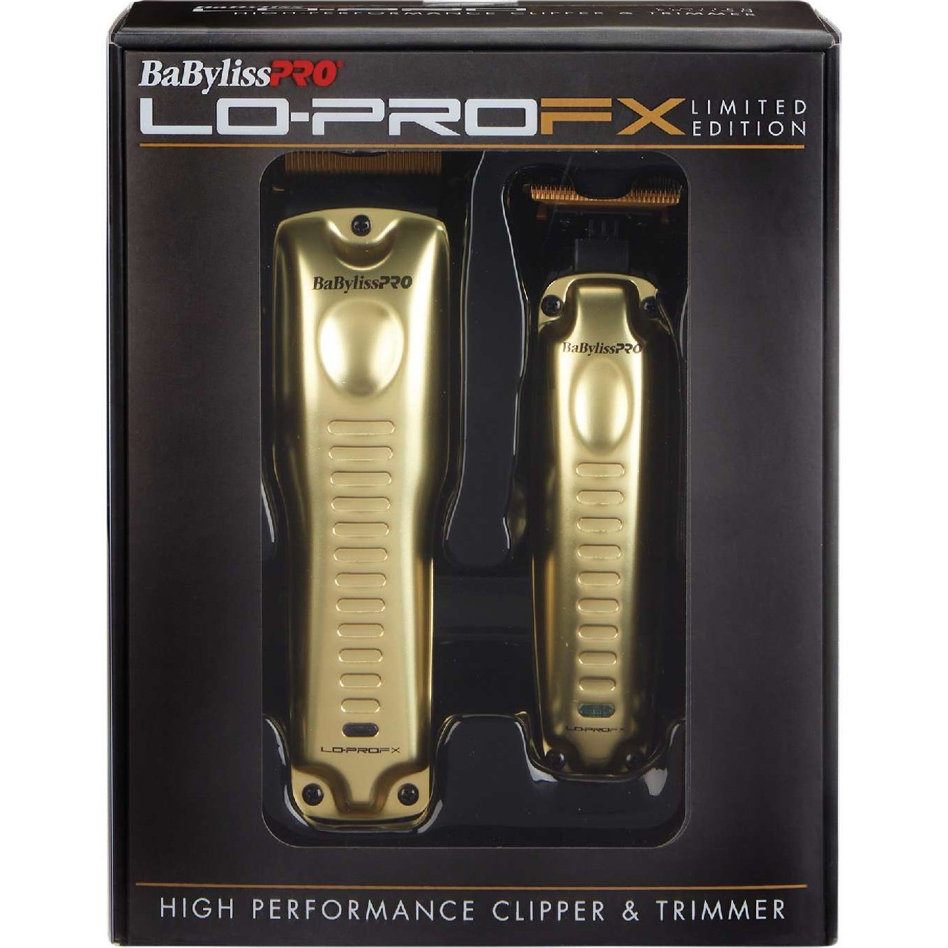 Paquete combinado de recortadora Babyliss Fx Lo-Profx de edición limitada de alto rendimiento