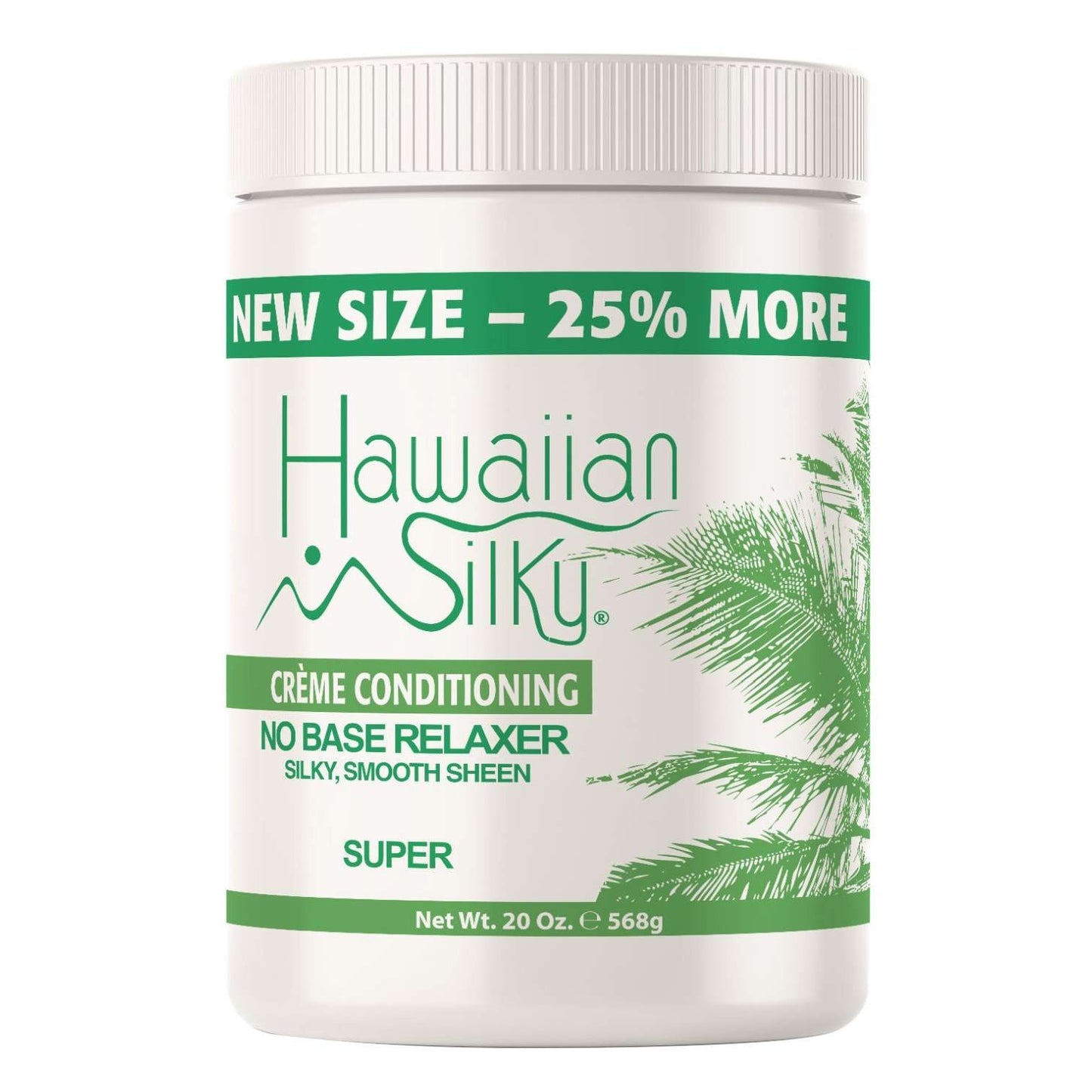 Súper bonificación hawaiana sedosa sin base de 20 oz