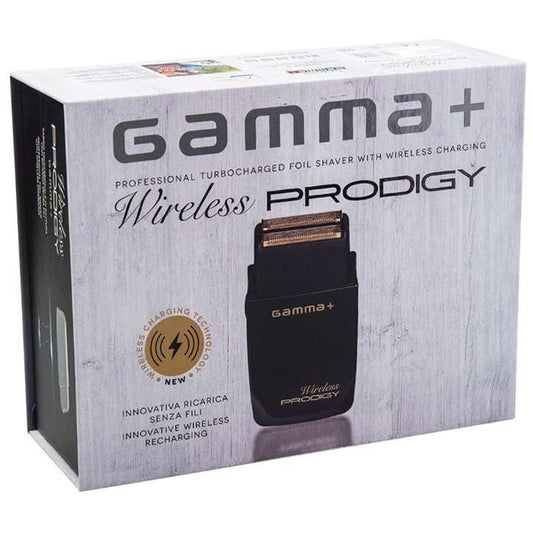 Afeitadora de láminas Gamma Wireless Prodigy negra