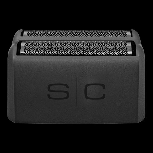 Gamma Plus Wireless Prodigy Silver Slick Replacement Foil Black Shaver