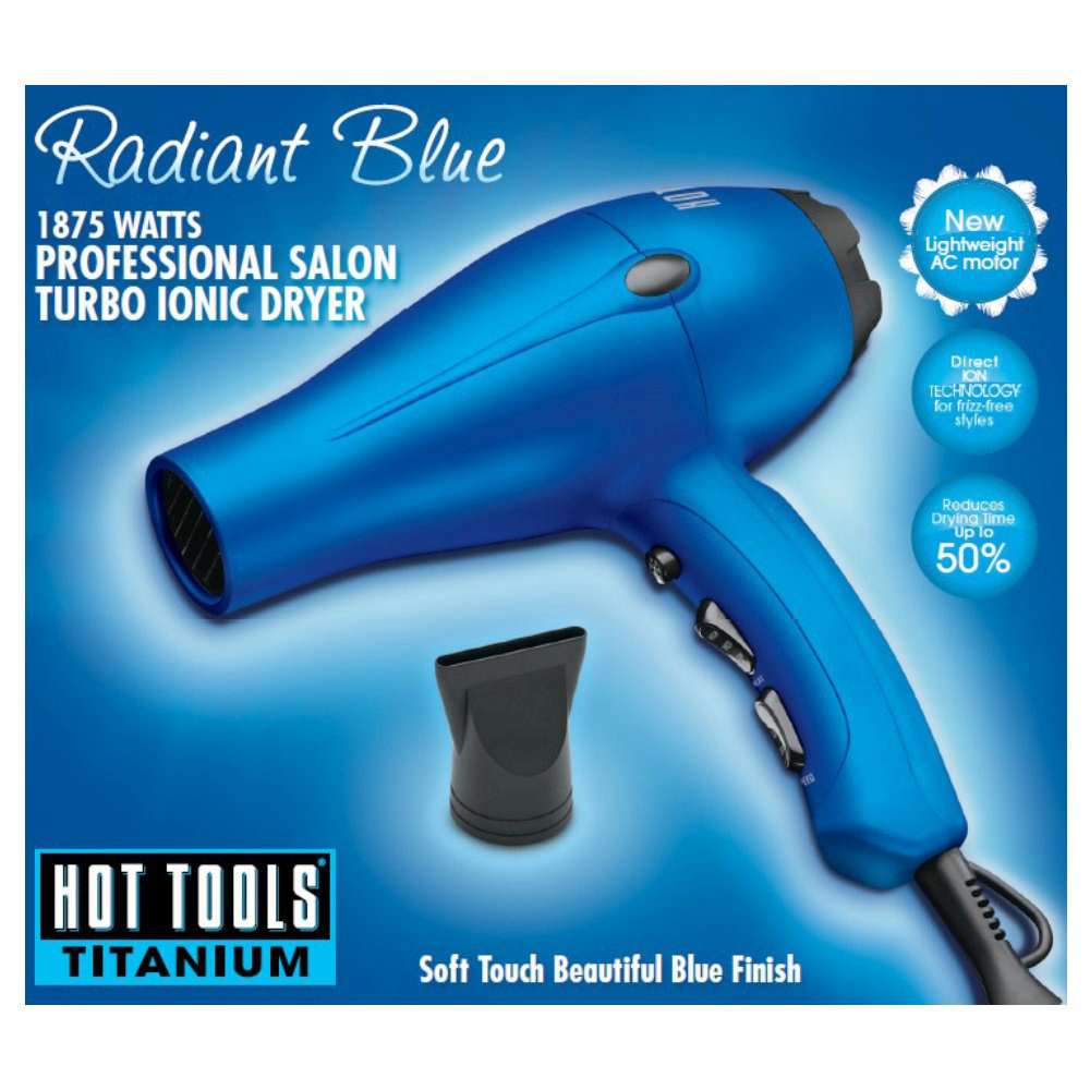 Secador de Herramientas Caliente Tourmalin Tools 2000 Azul 1875W
