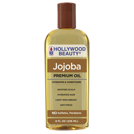 Hollywood Beauty Jojoba Oil 8 Oz