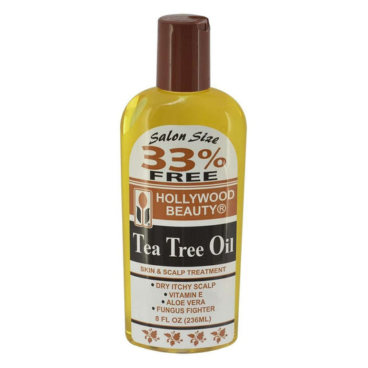 Aceite de árbol de té Hollywood Beauty, 8 onzas