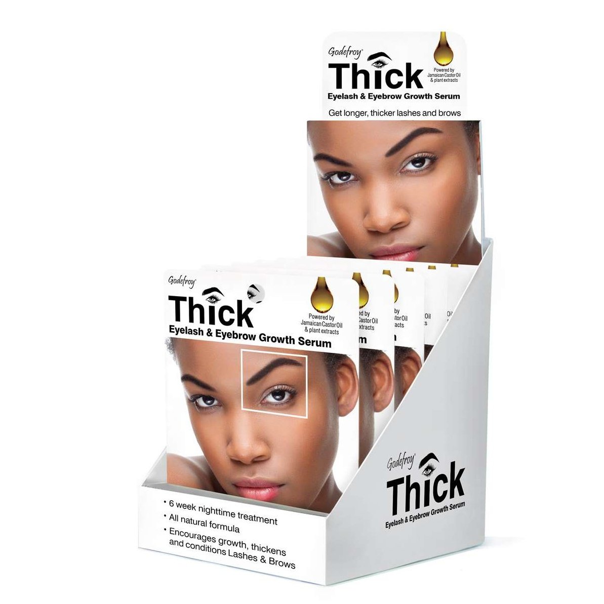 Godefroy Thick For Lashes And Eyebrows Growth Serum 3Ml