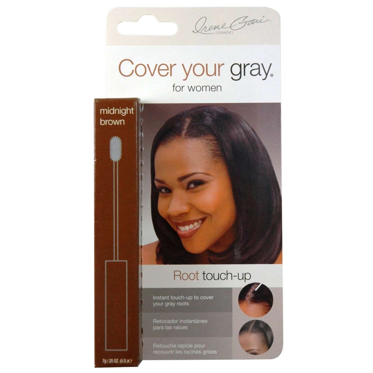 Cubre tu raíz gris y retoca Midnight Brown