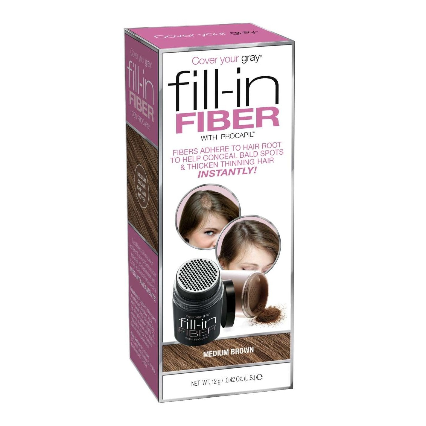 Cyg Fill-In Fiber -- Medium Brown