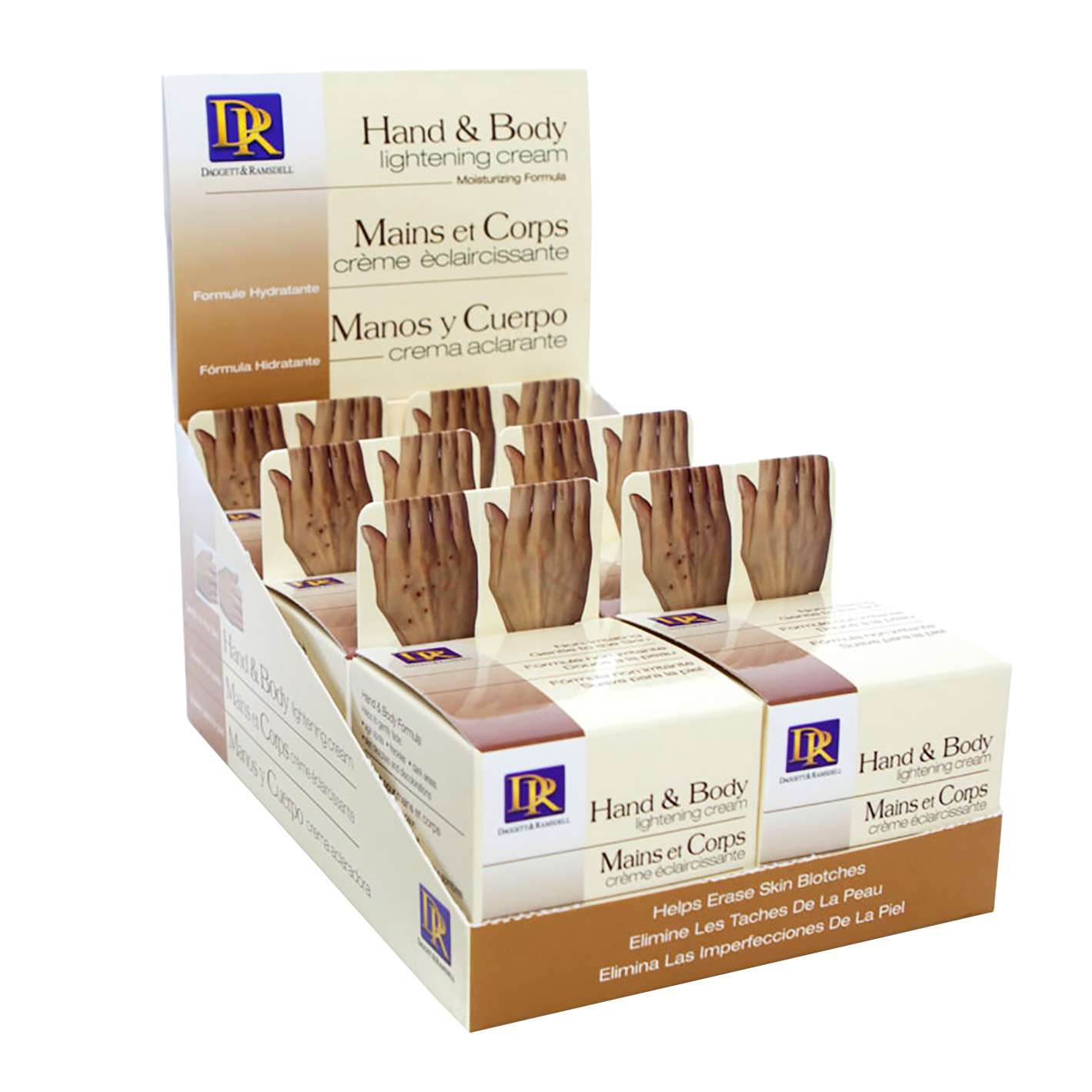 Daggett  Ramsdell Hand  Body Lightening Cream 6-Piece Display