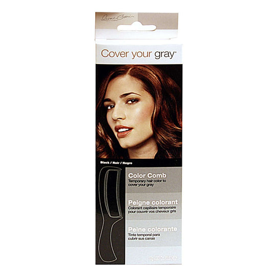 Cover Your Gray Color Comb  Black