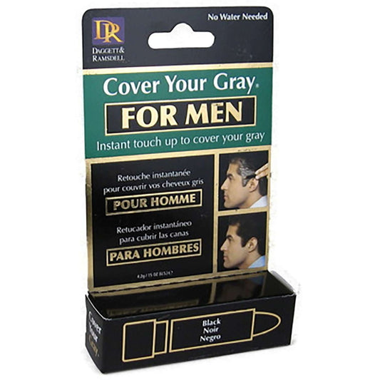 Cover Your Grey - Barra de retoque para hombre, color negro