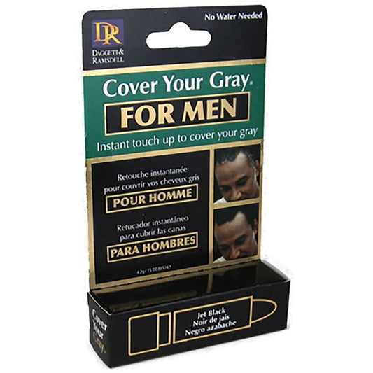 Cover Your Grey - Barra de retoque para hombre, color negro azabache