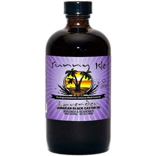 Aceite de ricino negro jamaicano Sunny Isle Lavender