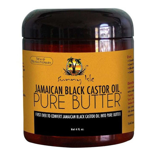 Sunny Isle Jamaican Black Castor Oil Pure Butter 4Oz