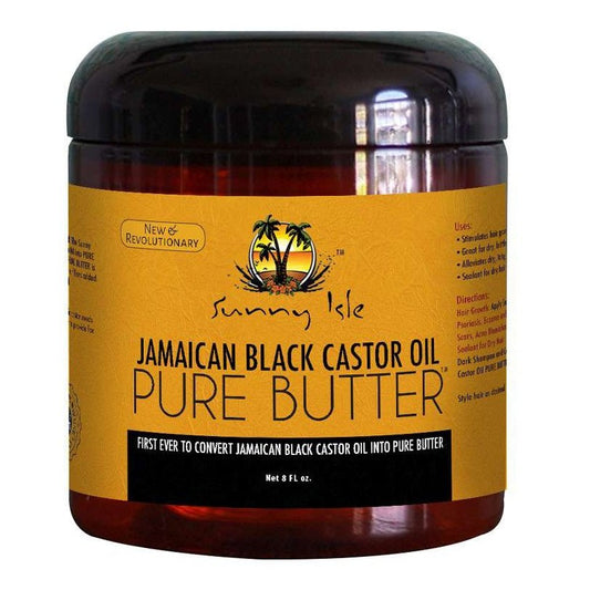 Sunny Isle Jamaican Black Castor Oil Pure Butter 8Oz