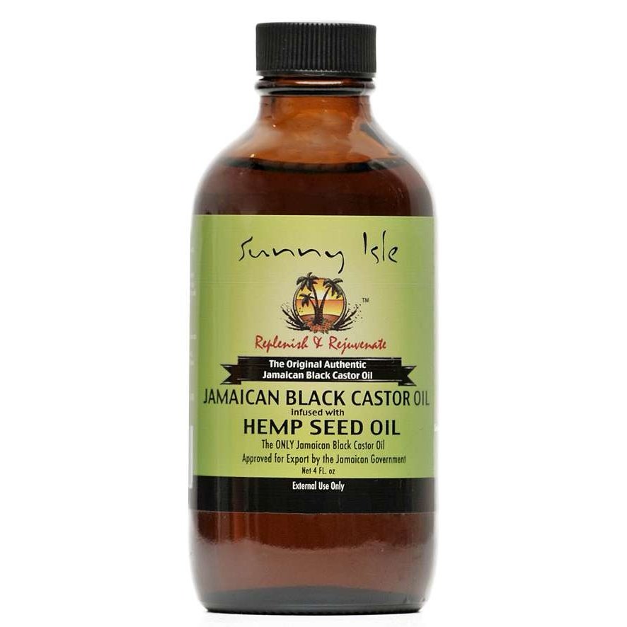 Sunny Isle Jamaican Black Castor Oil Infused With Hemp Seed Oil