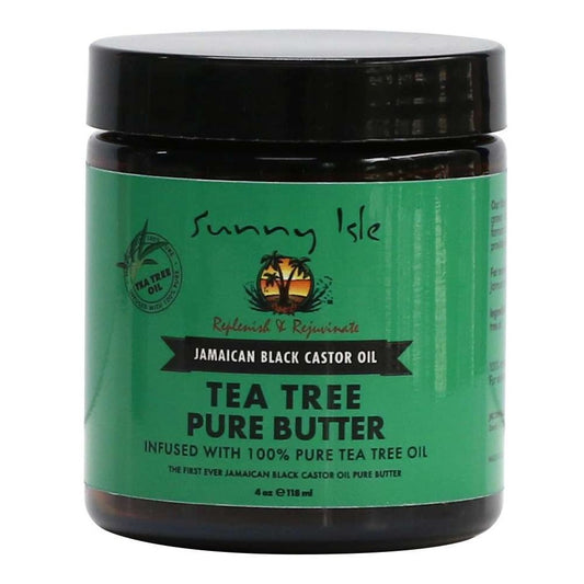 Jamaican Black Castor Oil Pure Butter Infused With Tea Tree Oil