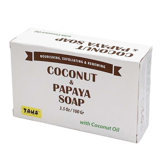 Taha Coconut And Papaya Soap
