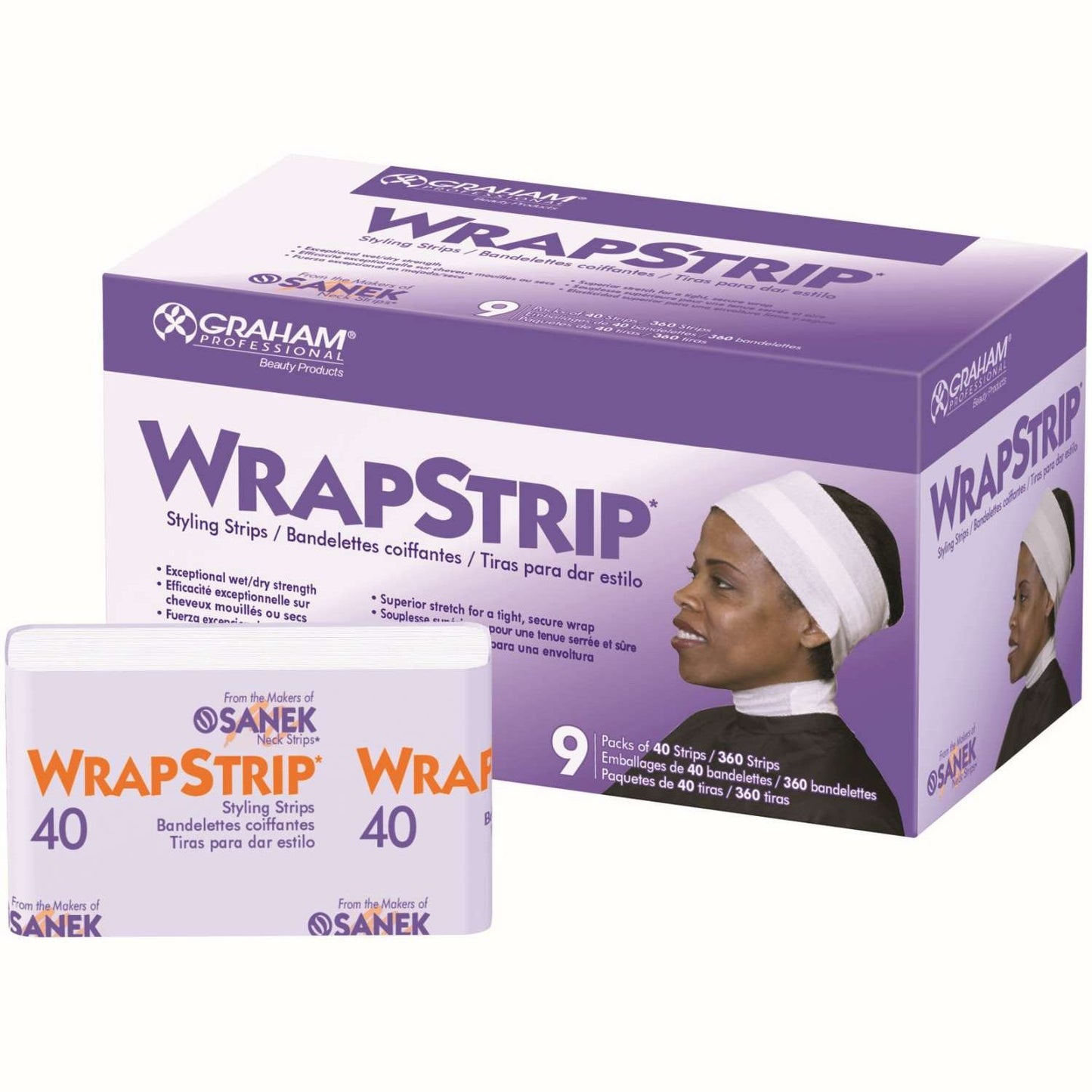 Sanek Wrapstrips Tiras de Peinado