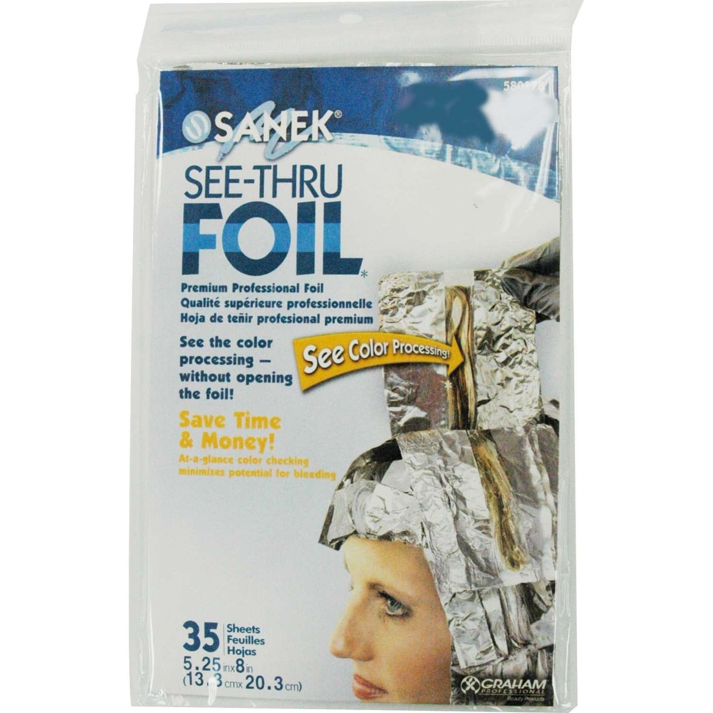 Sanek See-Thru Foil Packet