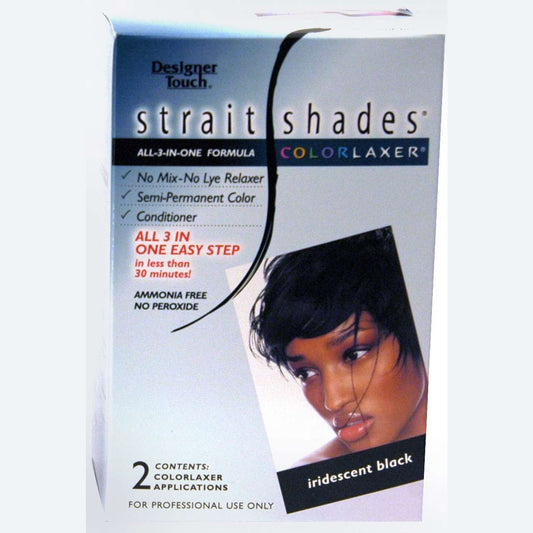 Designer Touch Strait Shades Black Color Relaxer