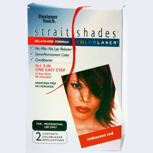 Designer Touch Strait Shades Red Color Relaxer