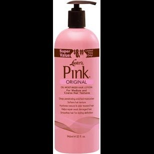 Pink Oil Moist Lotion Pump 32 oz