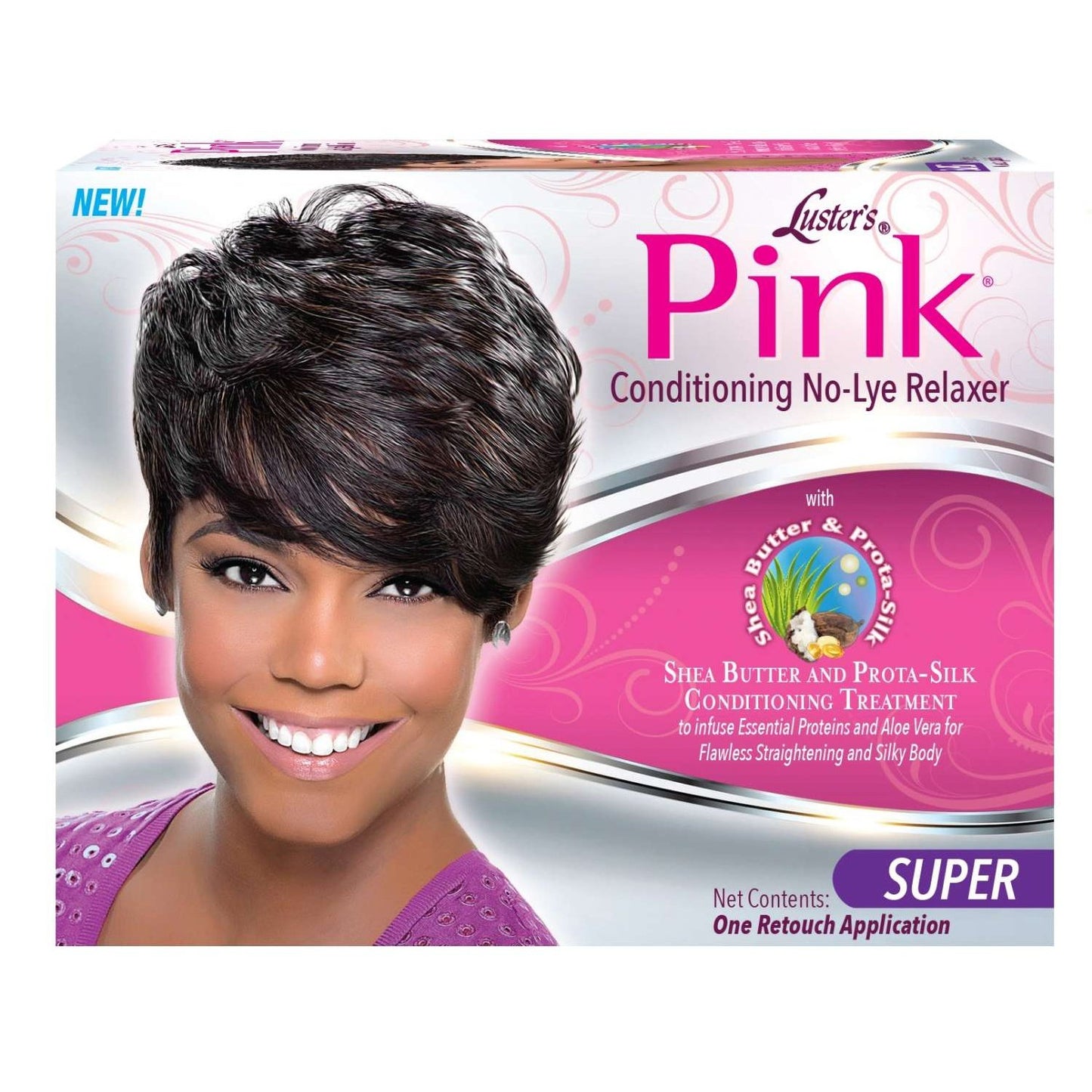 Pink No Lye Relaxer 1 Touch Up Super